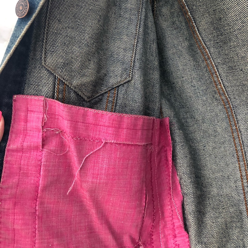 Vintage 1980’s denim jacket - Picture 6 of 7